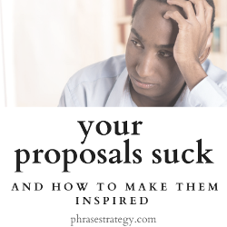 Your proposals suck