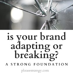 Is your brand adapting or breaking?